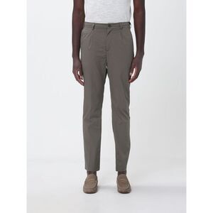 Brooksfield Men Cotton Gabardine Chino Trousers Brooksfield
